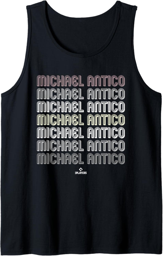 Retro Repeat Michael Antico Prospect Baseball Fan Gear Tank Top