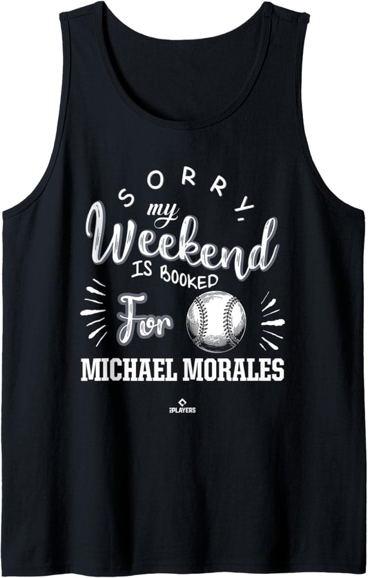 Weekend Booked for Michael Morales Prospect Baseball Fan Tank Top