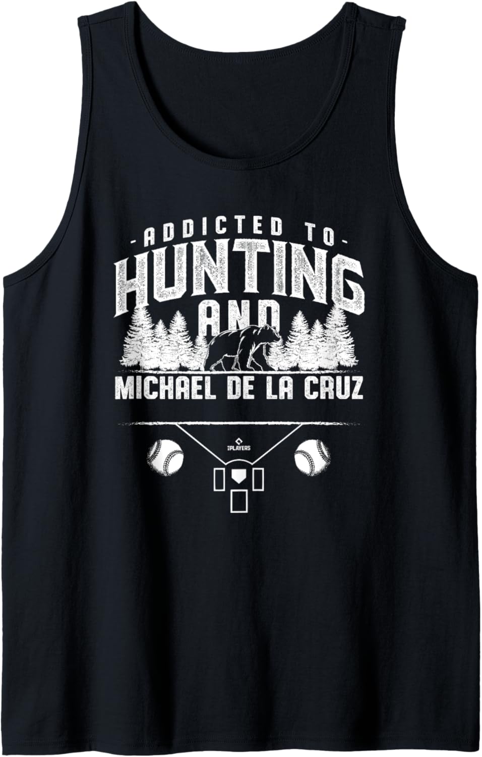 Bear Hunting and Michael De La Cruz Prospect Baseball Fan Tank Top