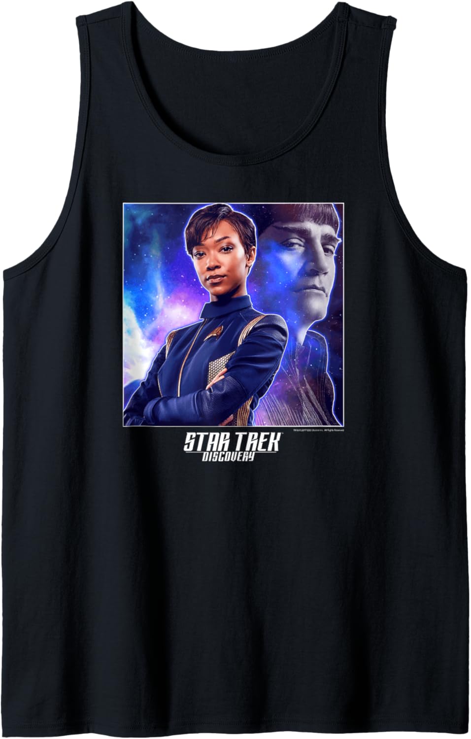 Star Trek Discovery Michael Sarek In Space Tank Top
