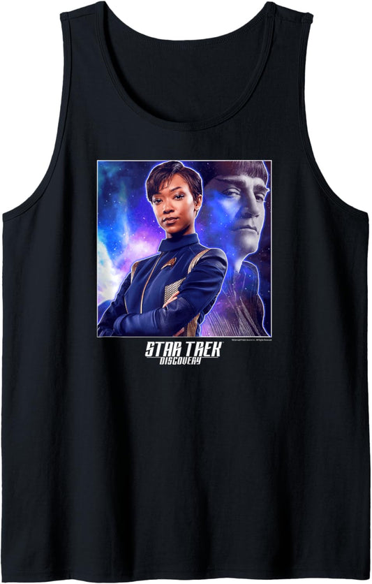 Star Trek Discovery Michael Sarek In Space Tank Top