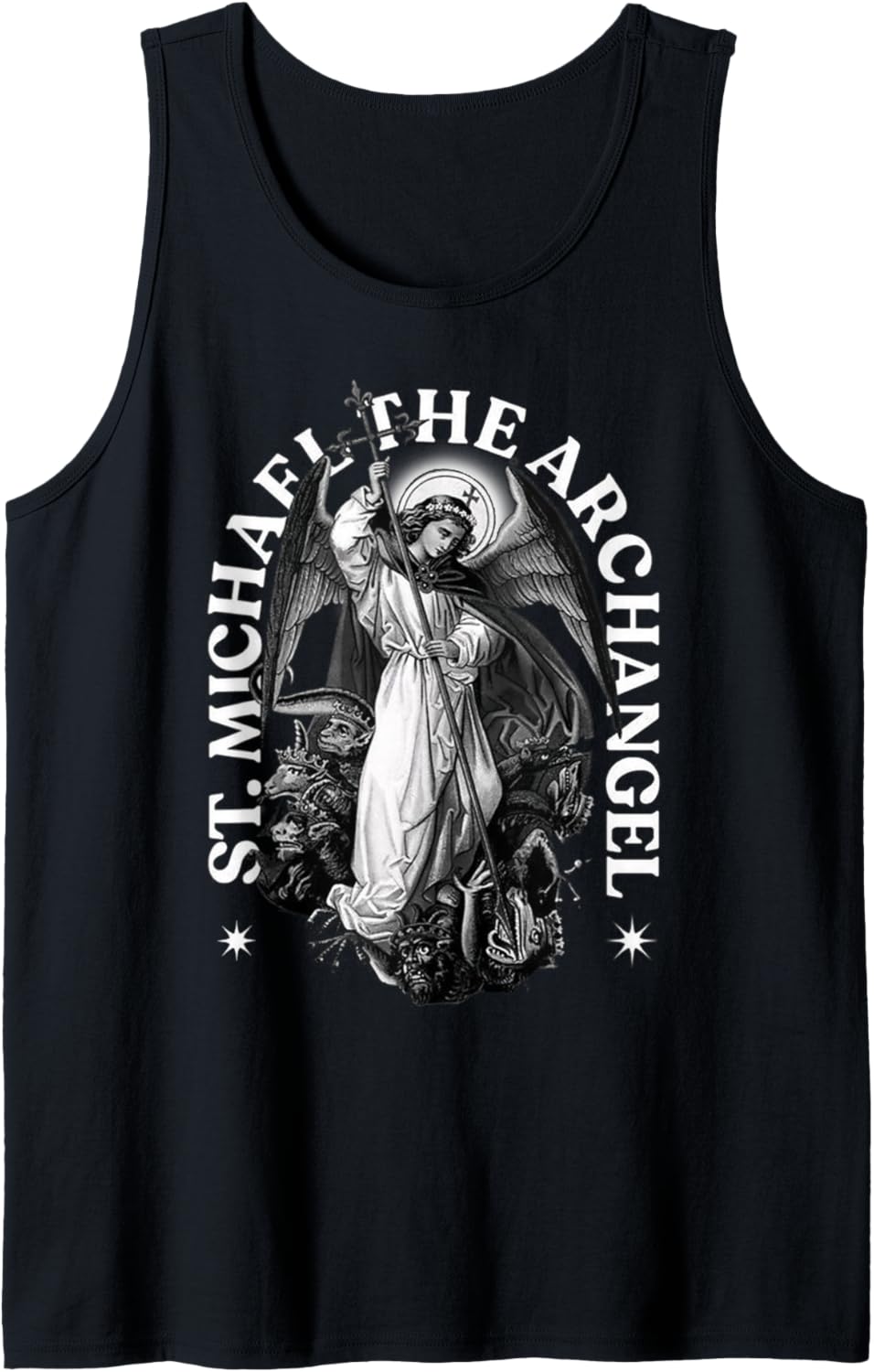 St. Michael Archangel Protector Justice Tank Top