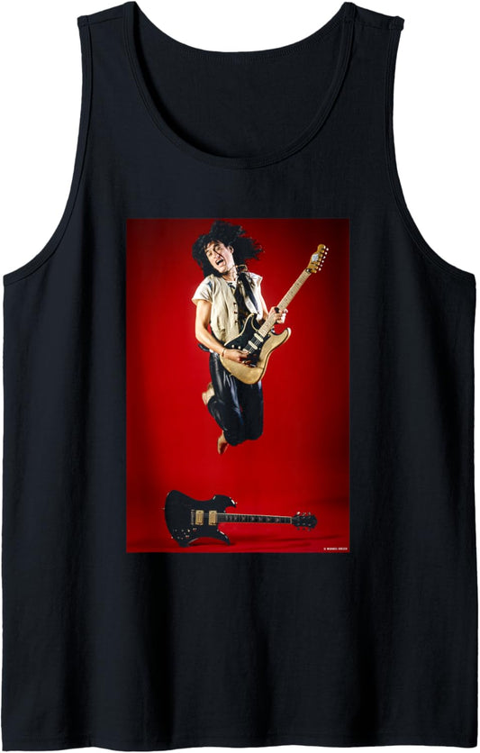 Joe Perry Aerosmith Guitarist by Michael Grecco Tank Top