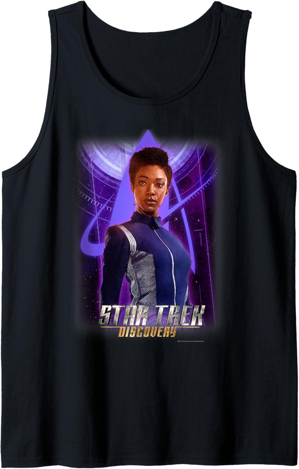 Star Trek Discovery Michael Purple Delta Tank Top