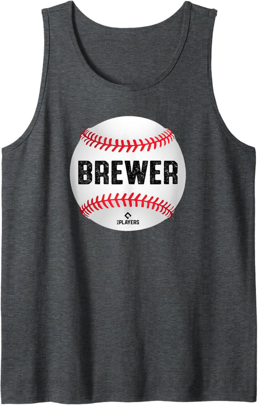Baseball Michael Brewer Prospect Baseball Fan Gear Tank Top