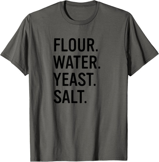 Flour Water Yeast Salt Baker Sourdough Bread Maker
