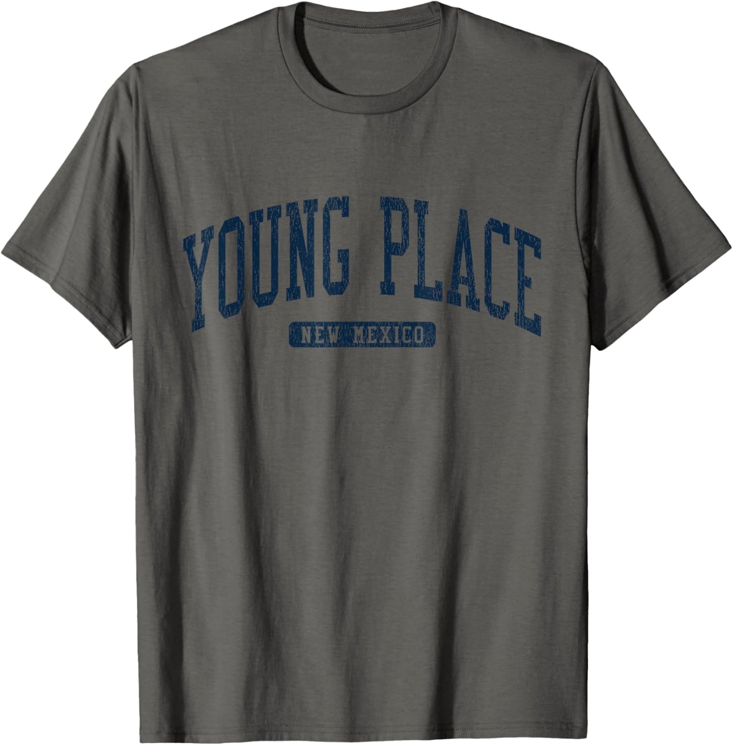 Young Place New Mexico NM College University Style Blue