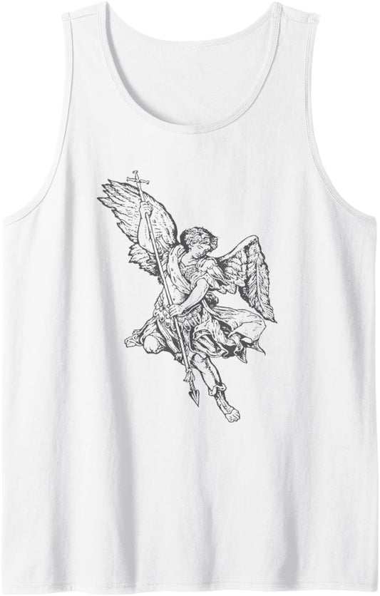 Saint Michael Archangel Tank Top