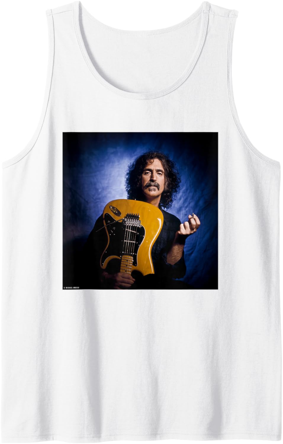 Frank Zappa & Guitar LA Portrait by Michael Grecco Tank Top