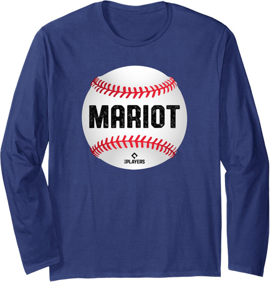 Baseball Michael Mariot Prospect Baseball Fan Gear Long Sleeve