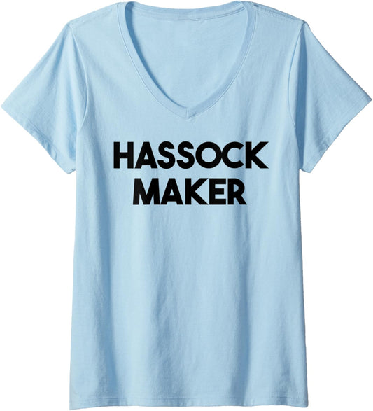 Womens Hassock Maker V-Neck