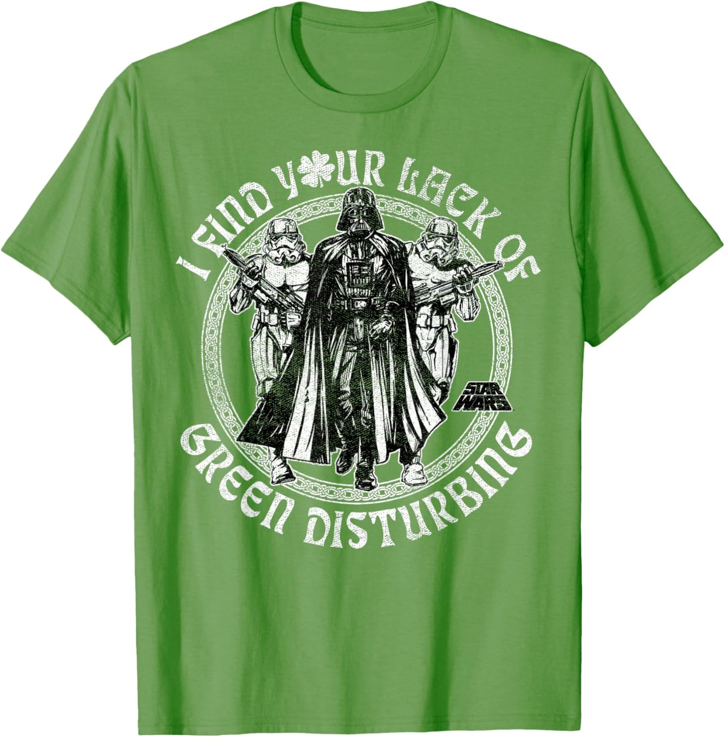 Star Wars Darth Vader Lack Green St. Patrick's Day Disney+