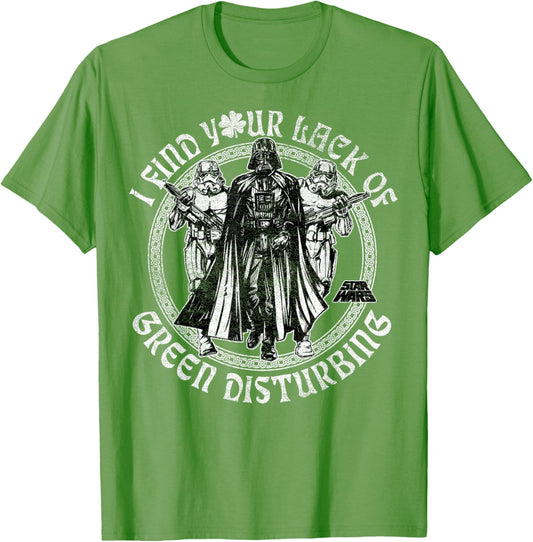Star Wars Darth Vader Lack Green St. Patrick's Day Disney+