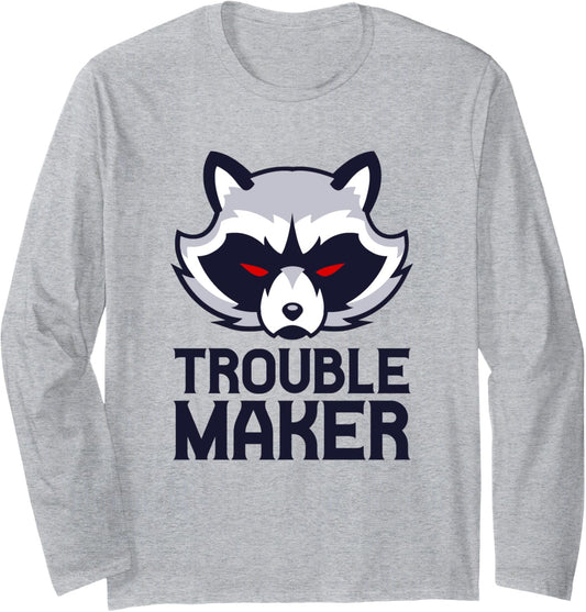 Trouble Maker Evil Racoon Long Sleeve