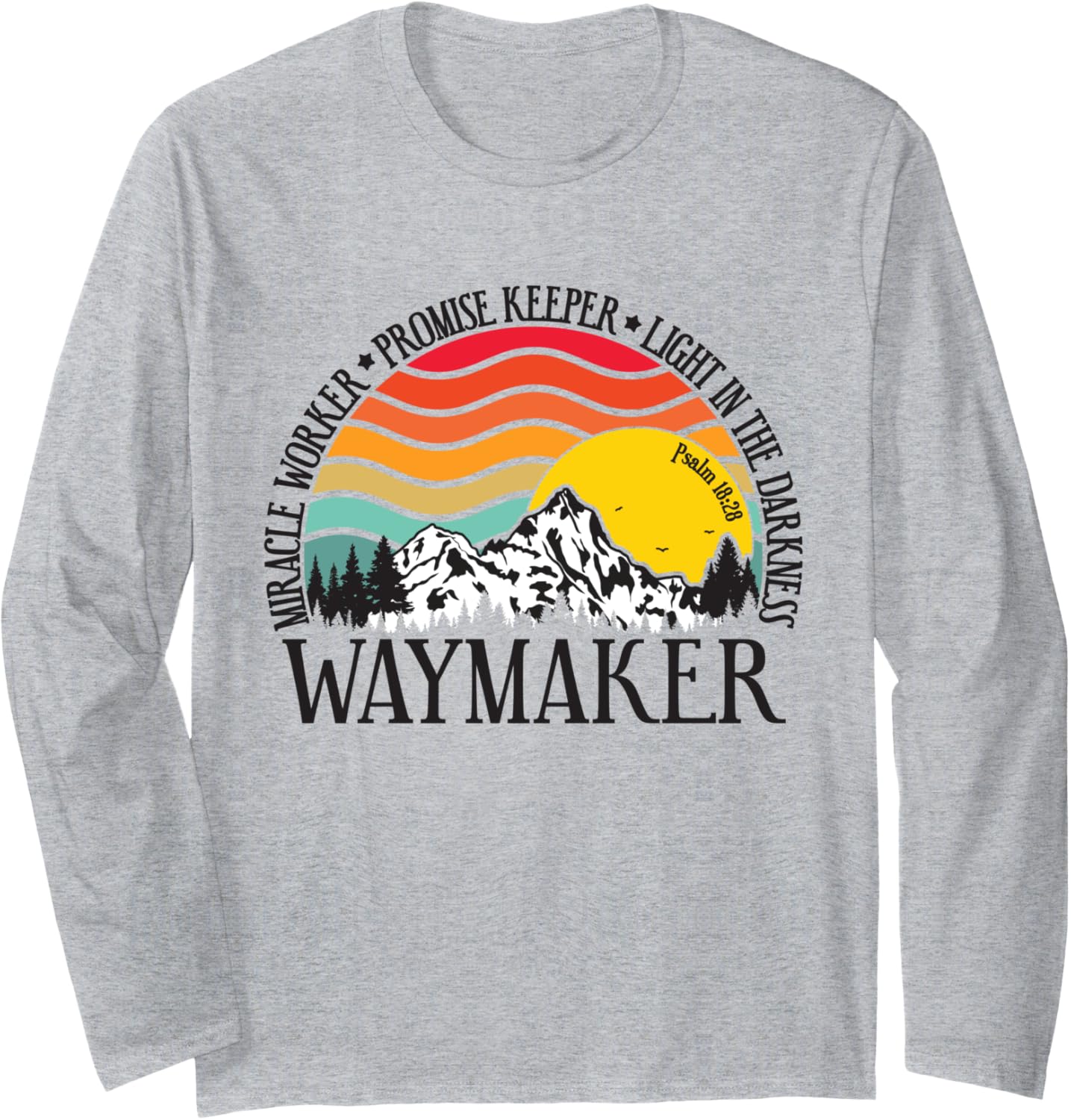 Way-maker Women Men Waymaker Long Sleeve