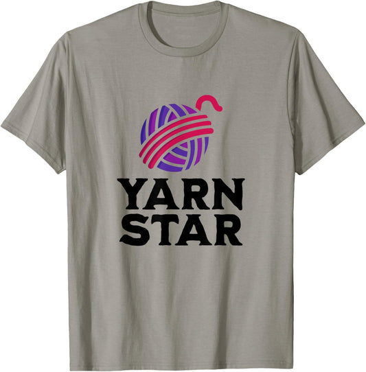 Yarn Star, Funny Yarn Knitting Crochet Sayings
