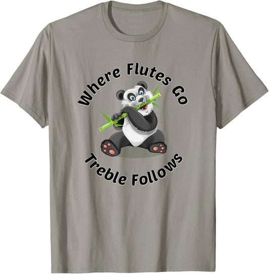 Flute Players Flute T Shirt: Treble Maker, Music Gifts Shirt