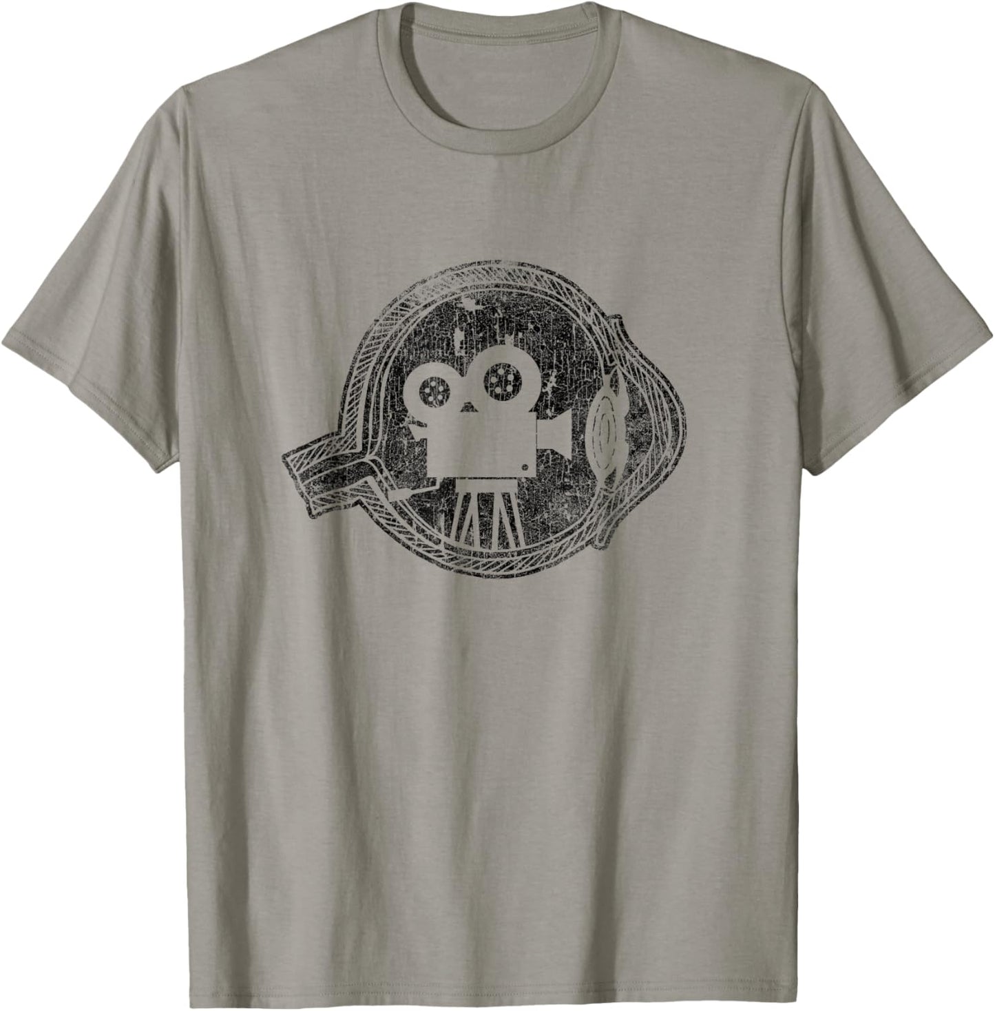 Retro Eye Camera Lens Cameraman Filmmaker Director T Shirt