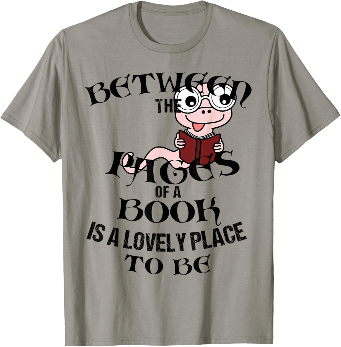 BETWEEN THE PAGES OF A BOOK IS A LOVELY PLACE TO BE - GECKO