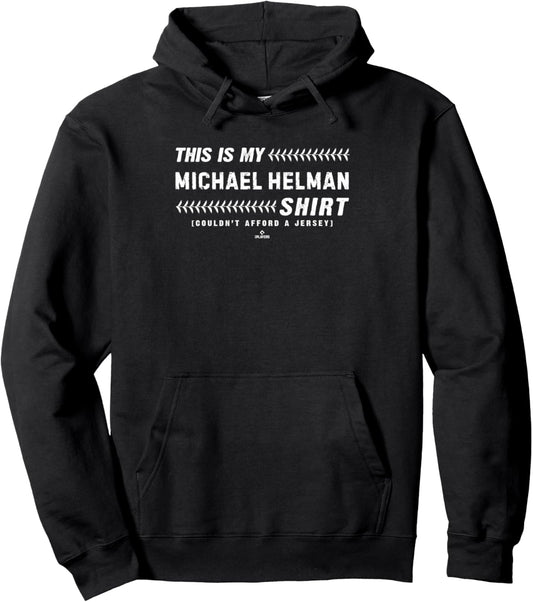 This Is My Shirt for Michael Helman Minnesota Baseball MLBPA Pullover Hoodie