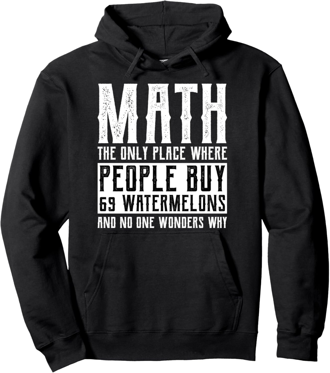 Funny Shirt for Teen Girls Boys Math The Only Place Daughter Pullover Hoodie