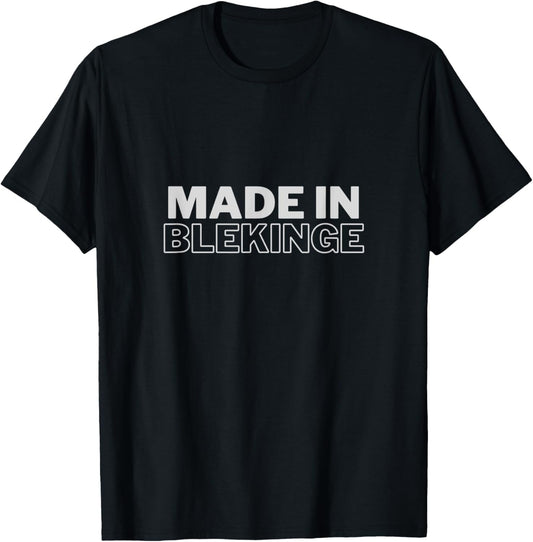 Blekinge Province "Made In" Place of Birth National Pride