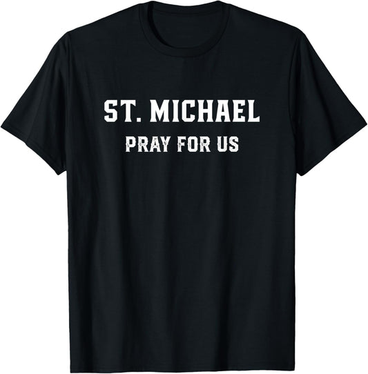 St. Michael Shirt Catholic Saint Name Confirmation Gift
