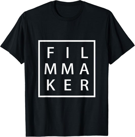 Cool Filmmaker Film T Shirt Gift