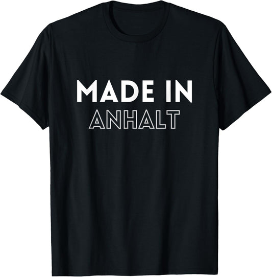 Anhalt Province "Made In" Place of Birth