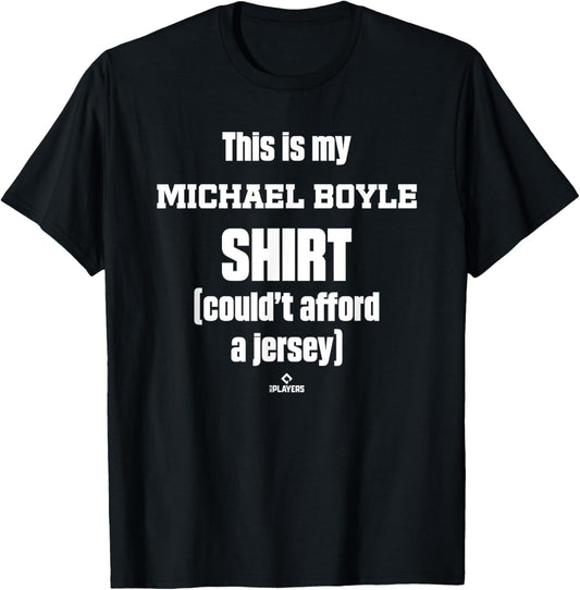 This Is My Shirt Michael Boyle Prospect Baseball Fan Gear