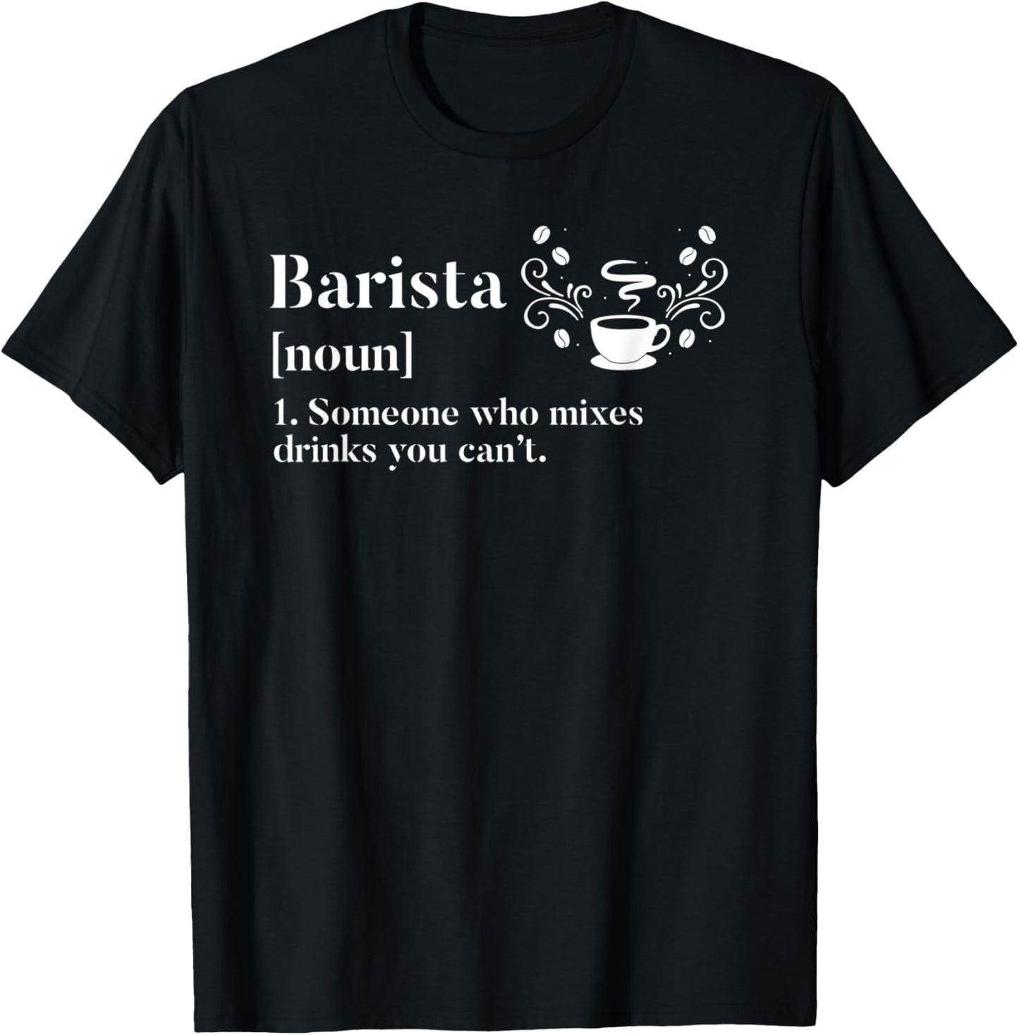 Funny Barista Definition Coffee Lover Coffeemaker Gift