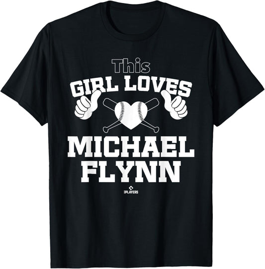 This Girl Loves Michael Flynn Prospect Baseball Fan Gear