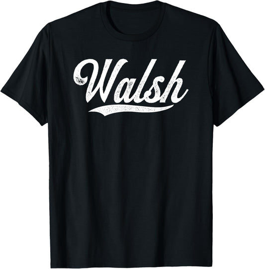 Distressed Script Michael Walsh Prospect Baseball Fan Gear