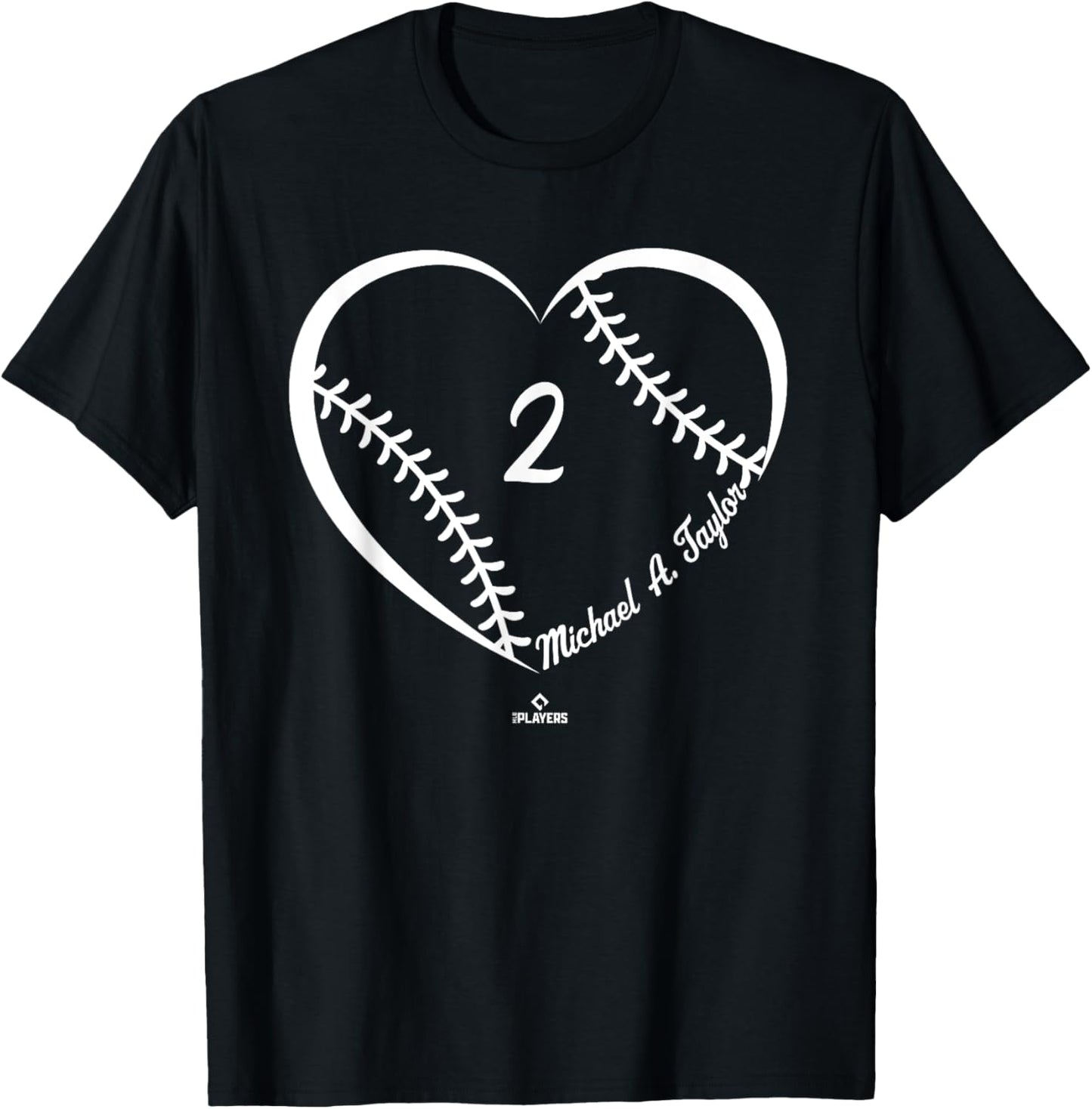 Baseball Heart Number Michael A Taylor MLBPA
