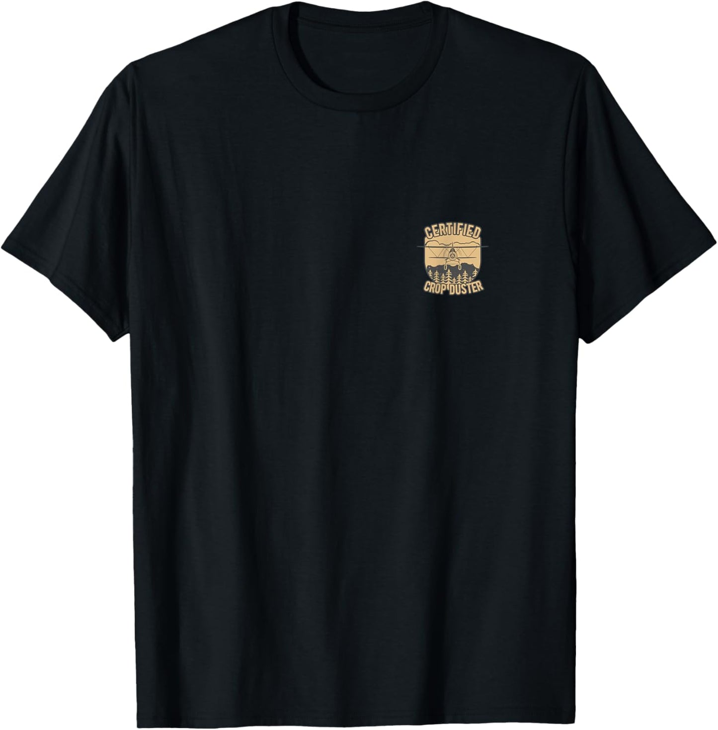 Certified Crop Duster Gift Pocket Placement