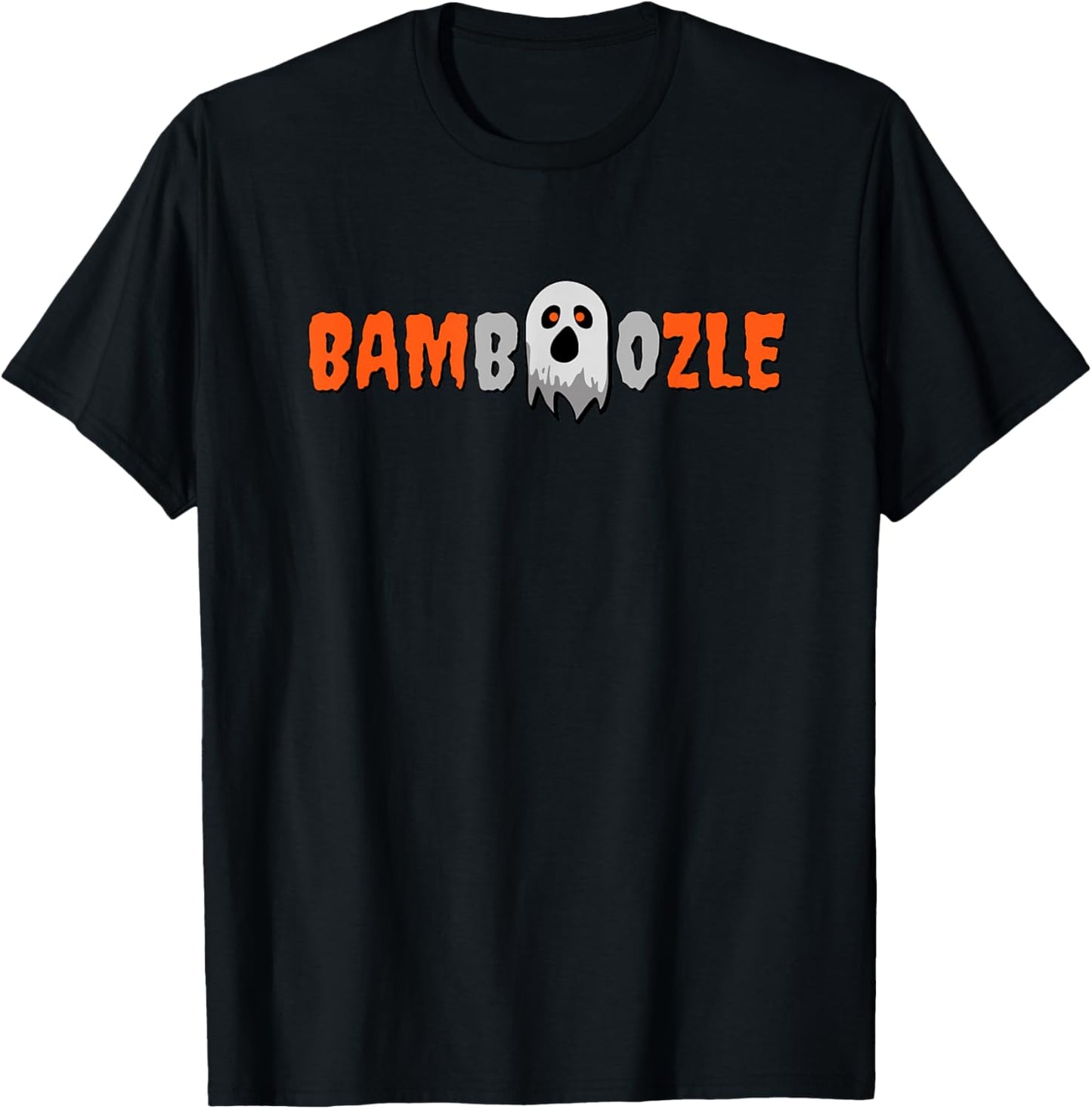 BamBOOzle With A Scary Ghost In Place Of The Letter O Funny