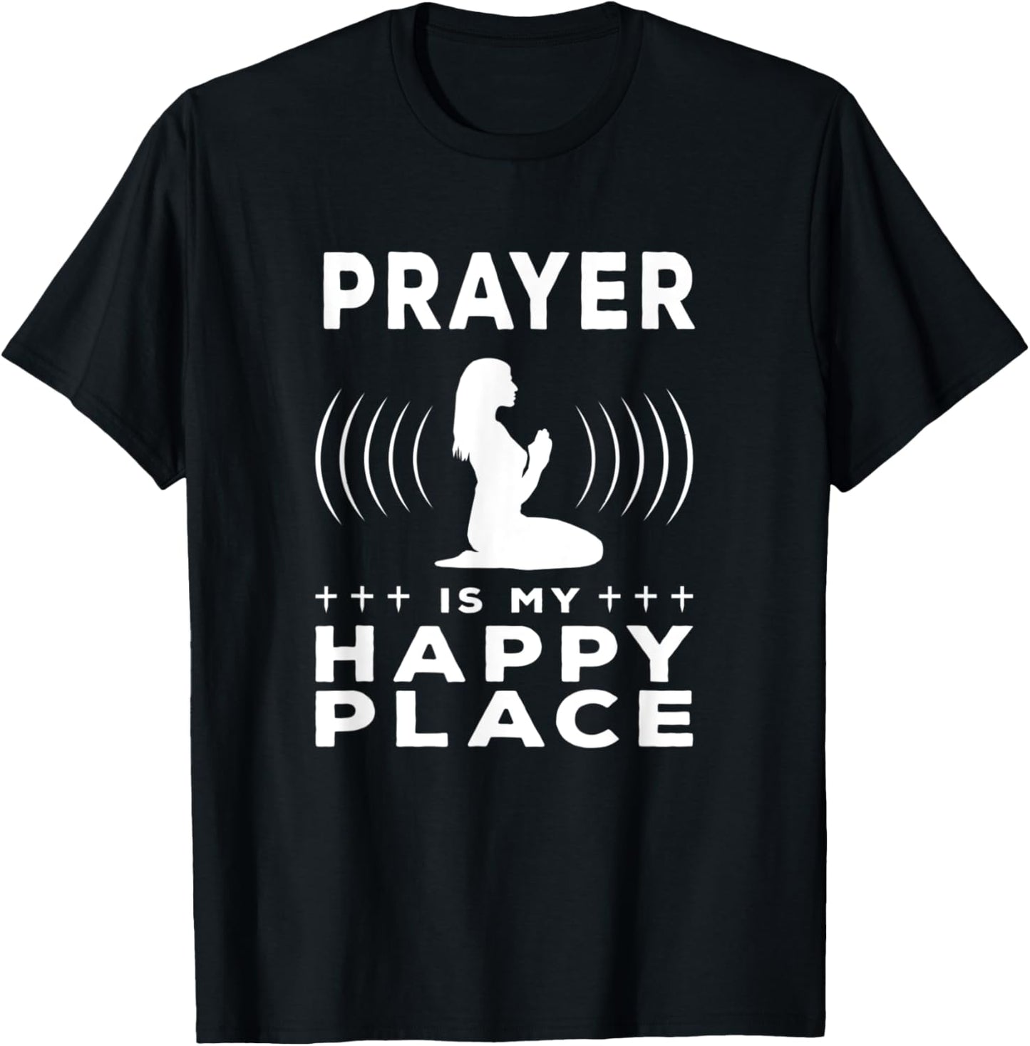 Prayer Is My Happy Place Faith Based Quote Christian