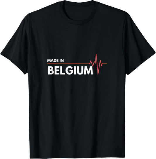 Belgium "Made In" Place of Birth National Pride