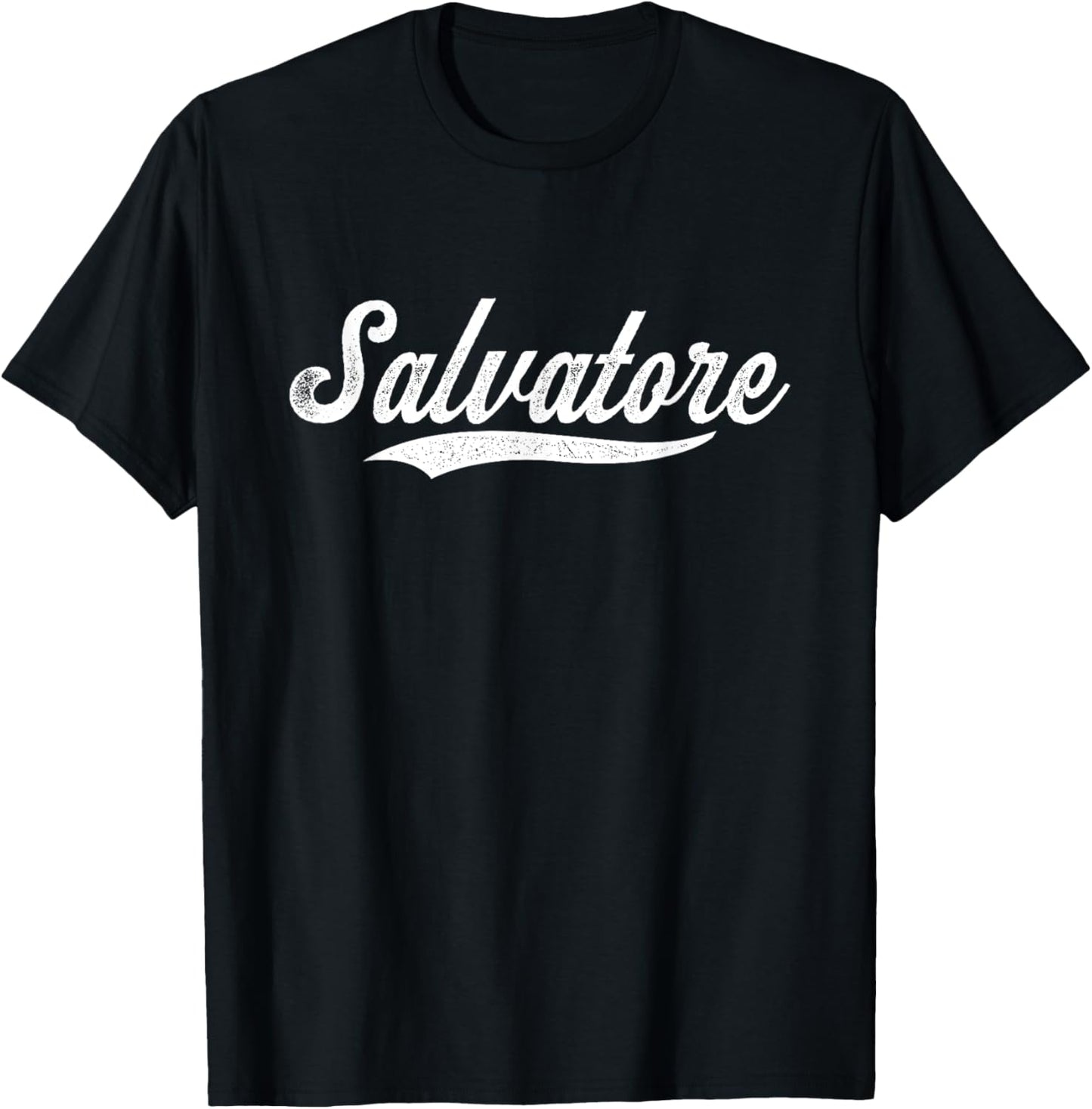 Distressed Script Michael Salvatore Prospect Baseball Fan