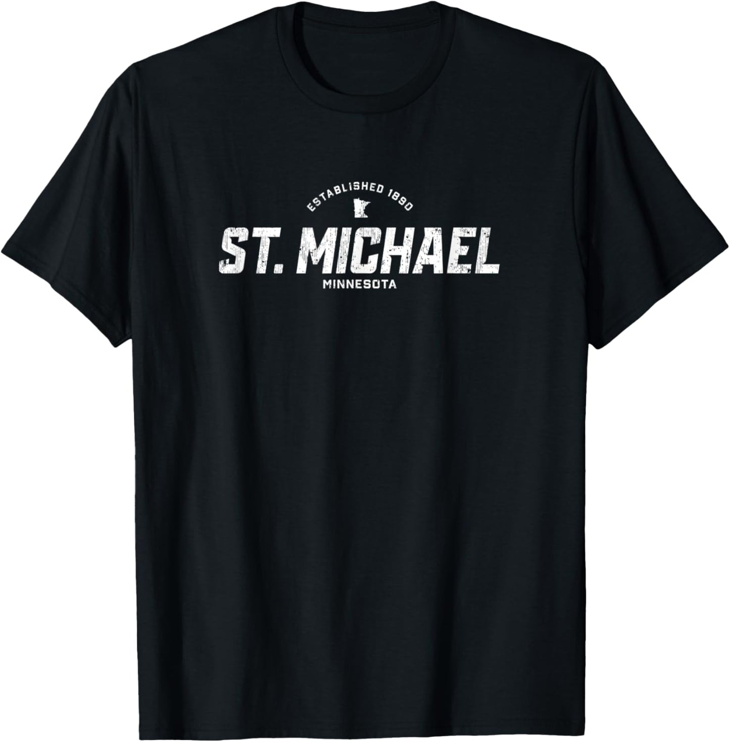 St. Michael Minnesota MN Vintage Athletic Sports Logo