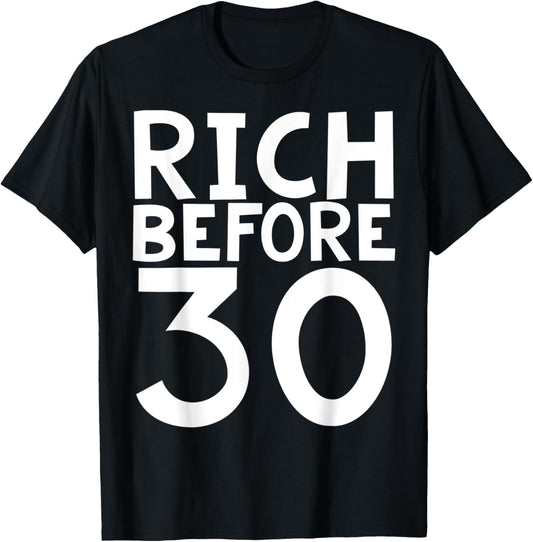 Rich before 30 successful entrepreneur wealthy money makers