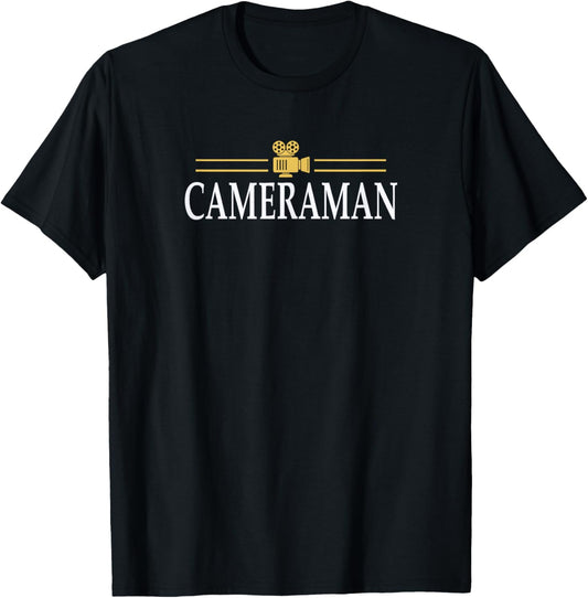 Cameraman Film-Crew Filmmaker Shirt