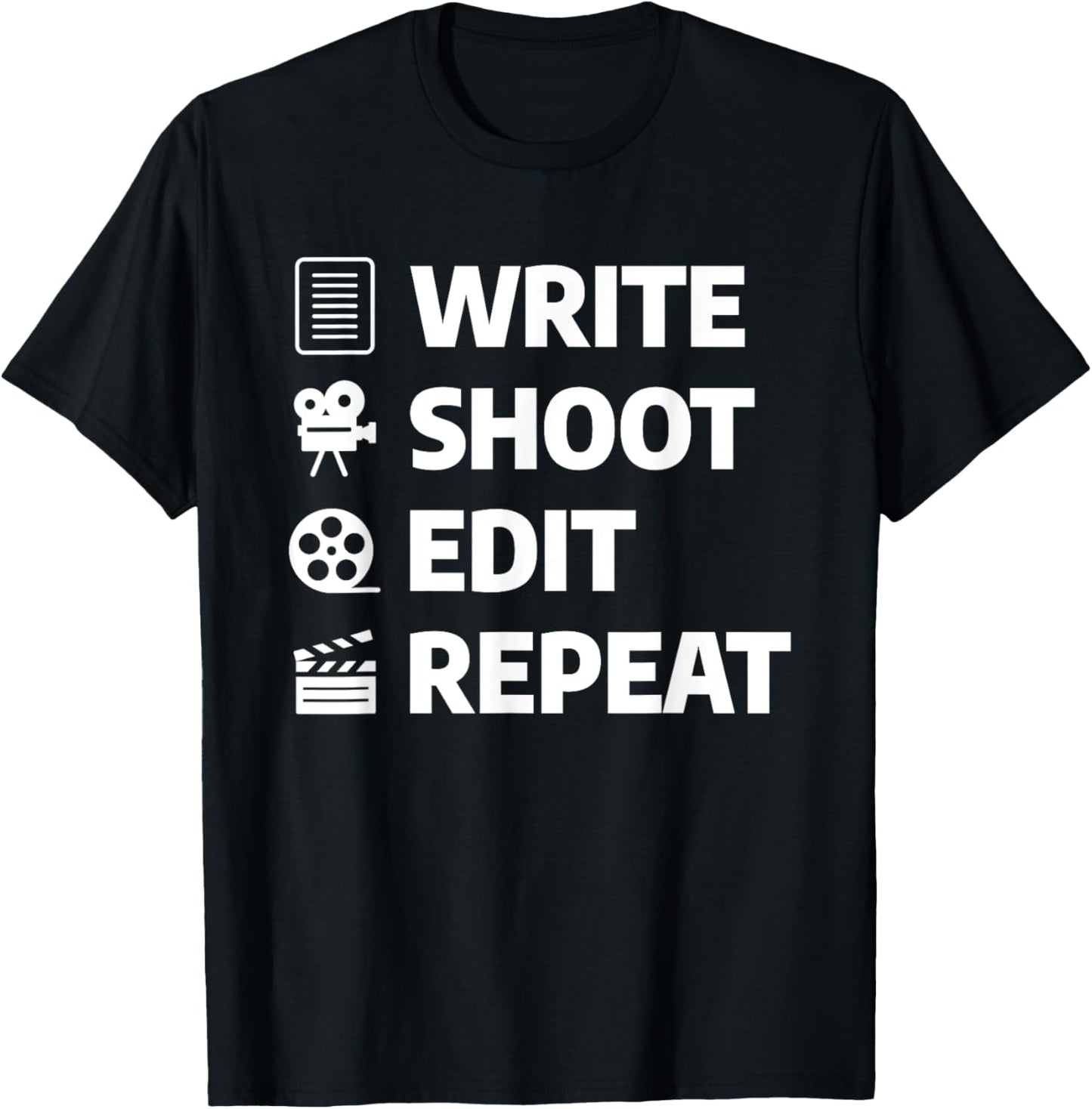Write Shoot Edit Repeat Movie Filmmaker Director