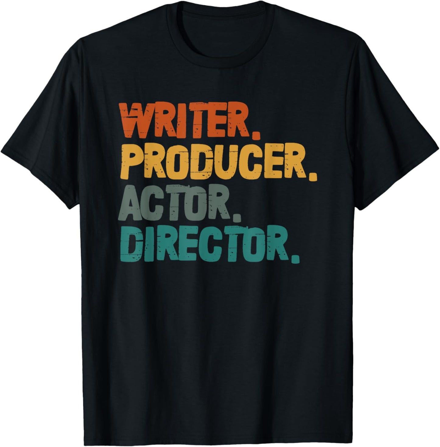 Writer Producer Actor Director Retro Vintage Filmmaker