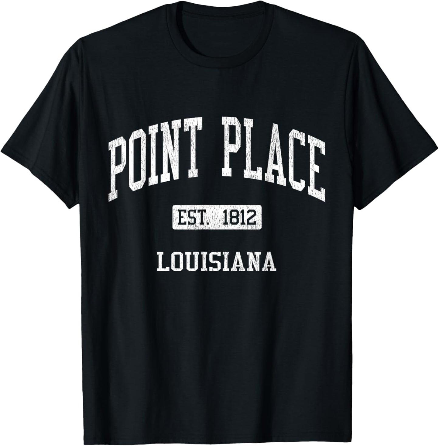 Point Place Louisiana LA JS04 Vintage Athletic Sports