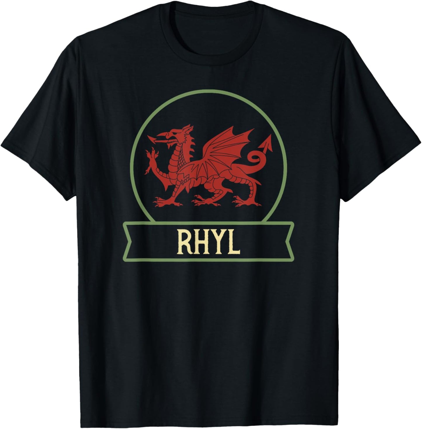 Rhyl - Welsh places - Wales - Cymru - Welsh dragon