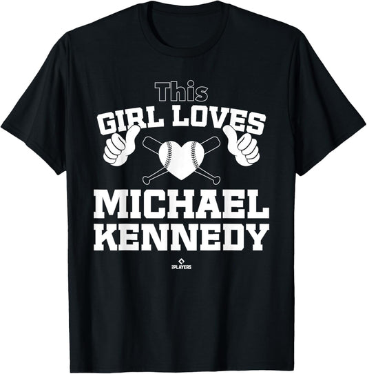 This Girl Loves Michael Kennedy Prospect Baseball Fan Gear