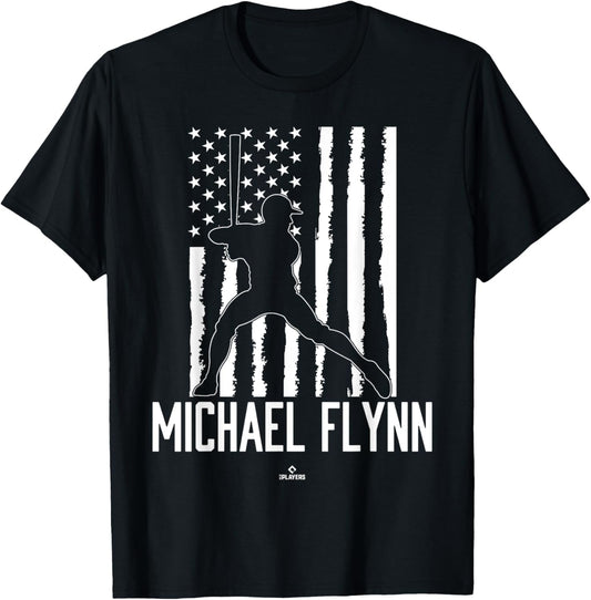Distressed Flag Swing Michael Flynn Prospect Baseball Fan