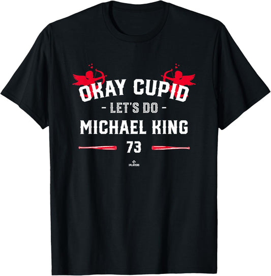 Cupid Let's Do Michael King Valentines Day Baseball