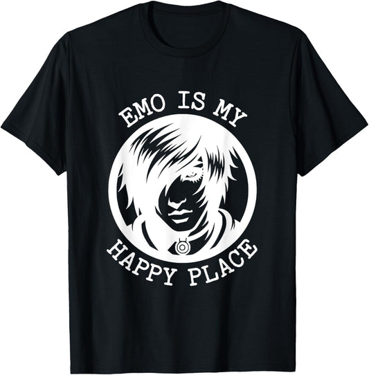 Emo is My Happy Place Graphic